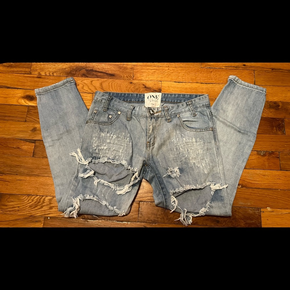 One Teaspoon Boyfriend Jeans